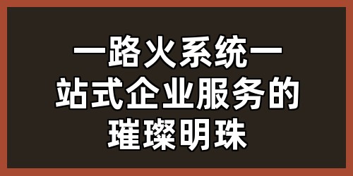 一路火系统：一站式企业服务的璀璨明珠